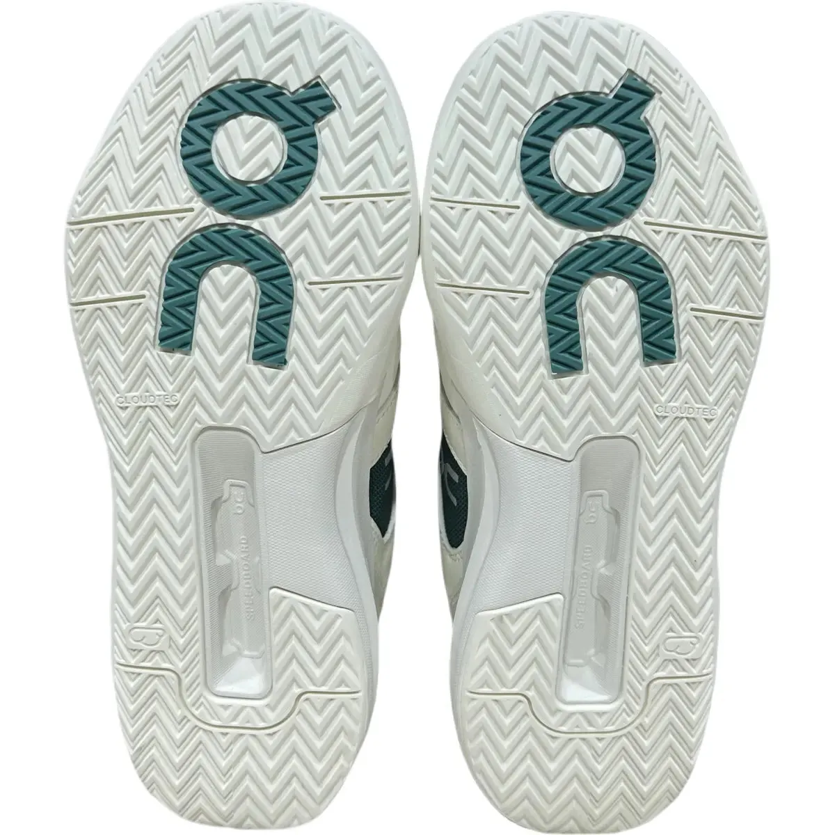 On The Roger Clubhouse Pro Men's White/Green