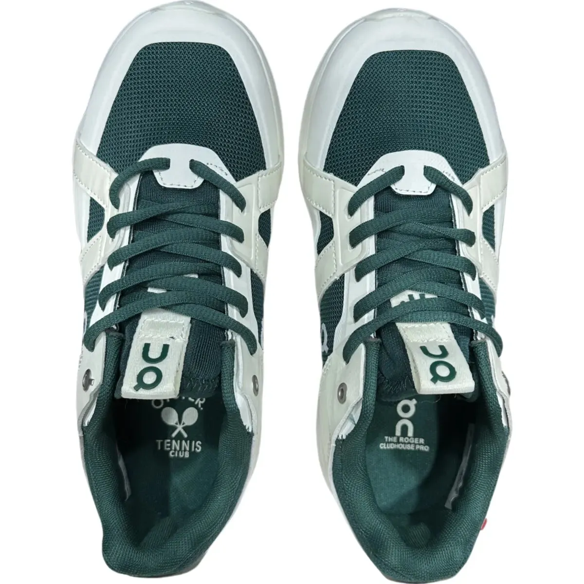 On The Roger Clubhouse Pro Men's White/Green