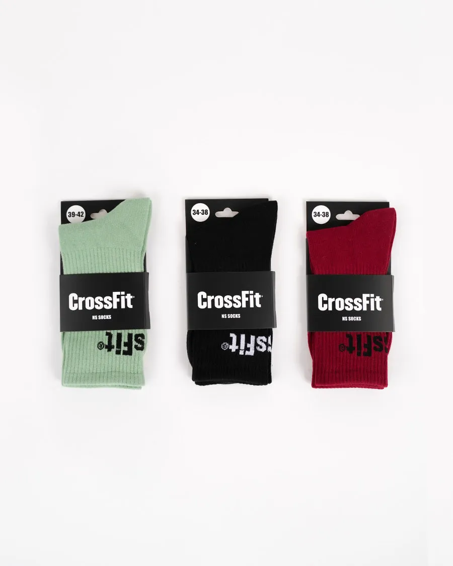 Pack CrossFit® Socks x3 - Mid-height unisex socks