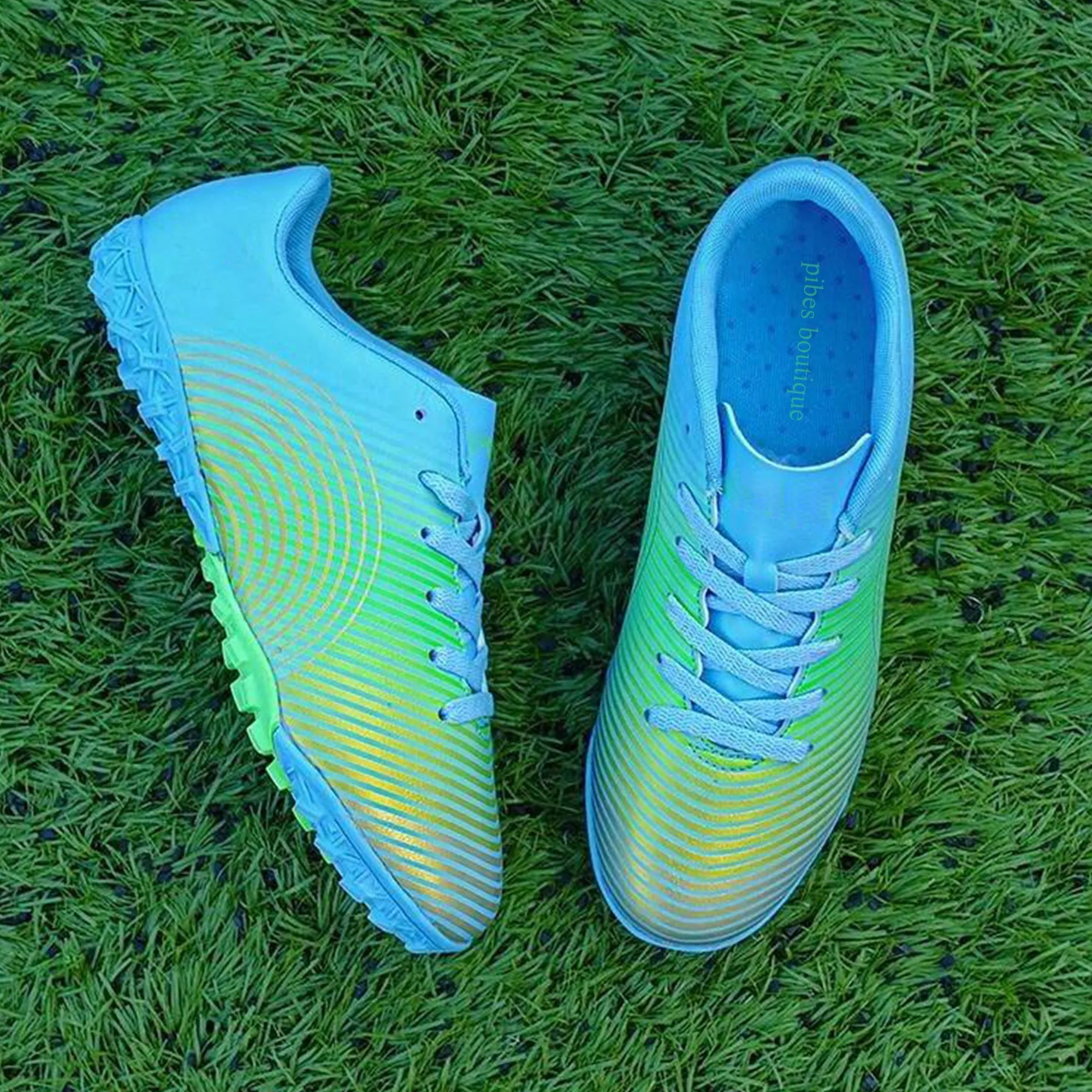 pibes boutique Men Turf Football Shoes Indoor Soccer Shoes