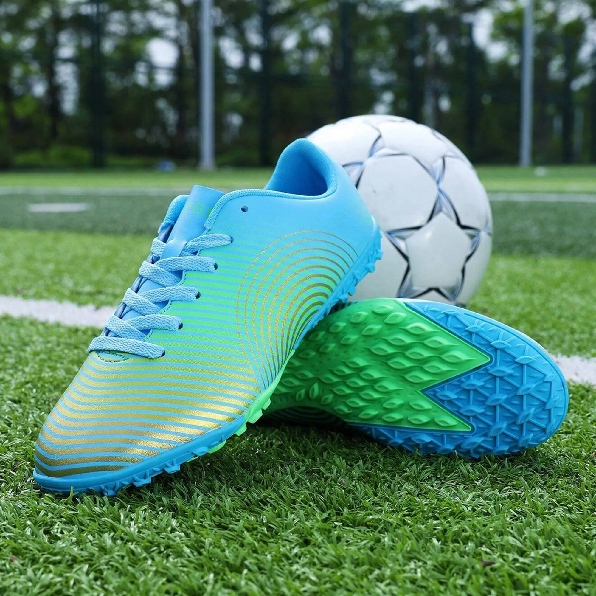 pibes boutique Men Turf Football Shoes Indoor Soccer Shoes