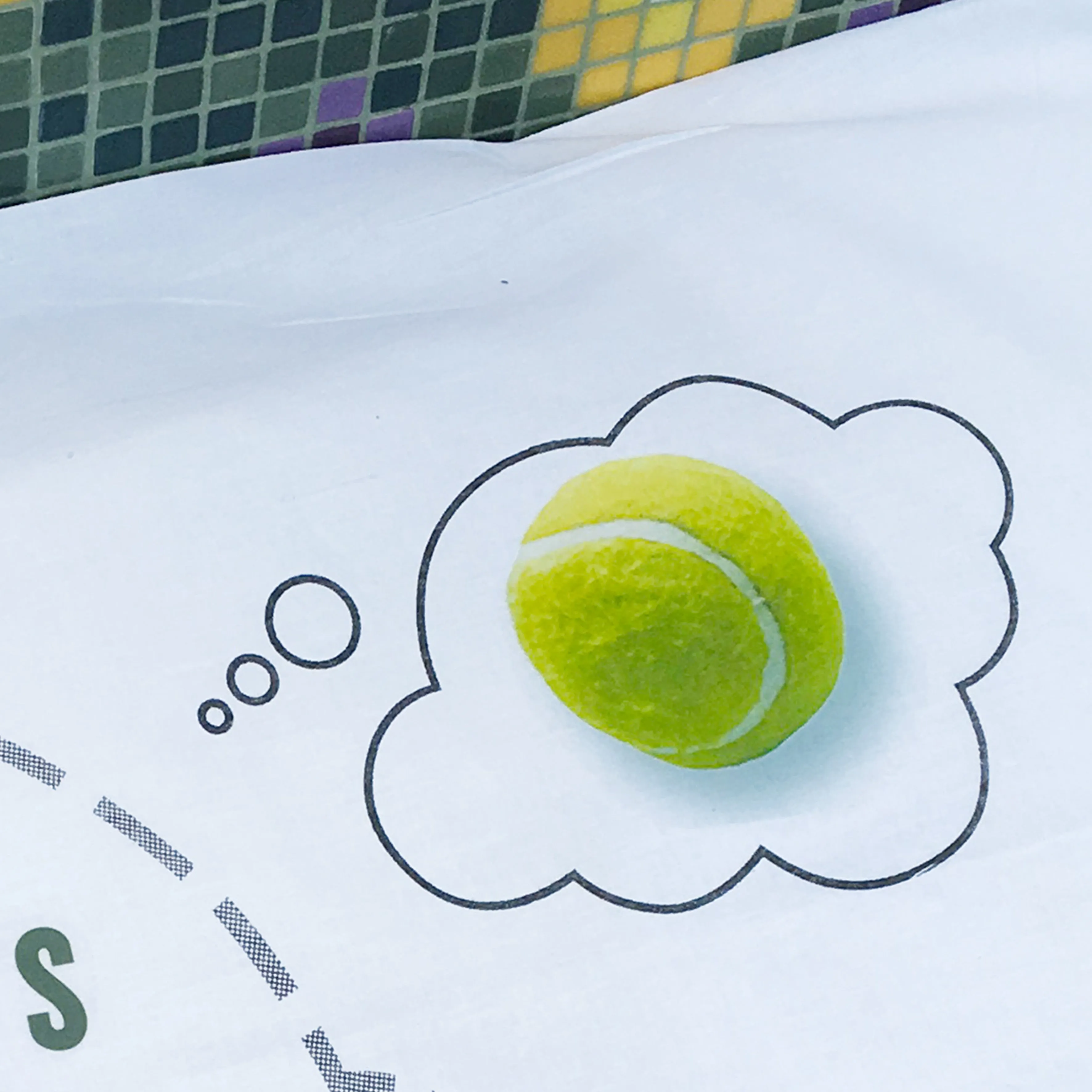 Pillowcase for tennis lover-  Tennis Dreams Headcase