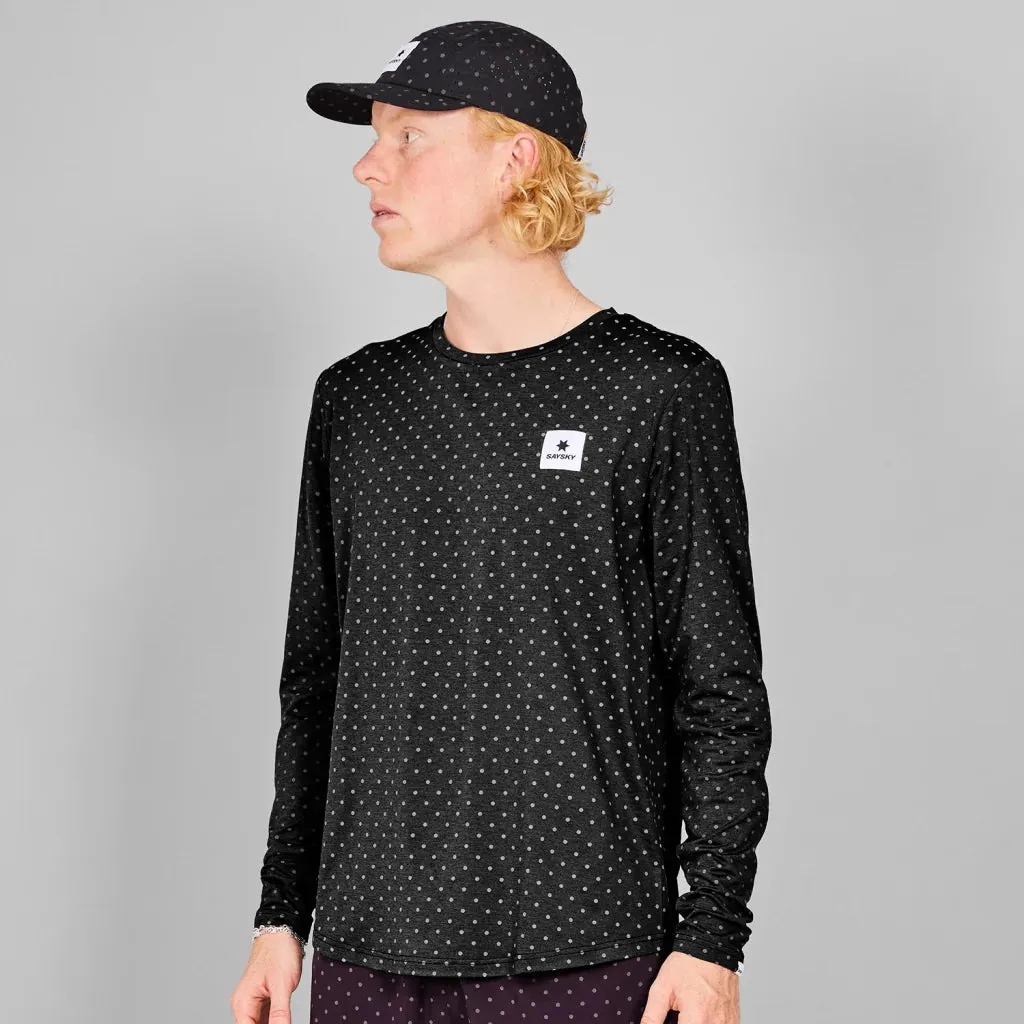 Polka Pace Long Sleeve | Reflective Black