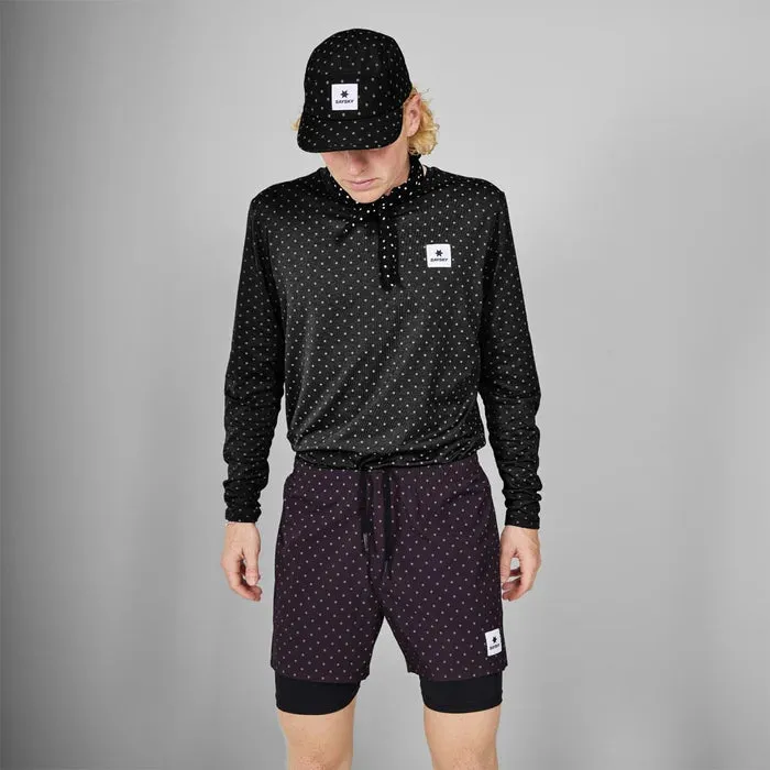 Polka Pace Long Sleeve | Reflective Black