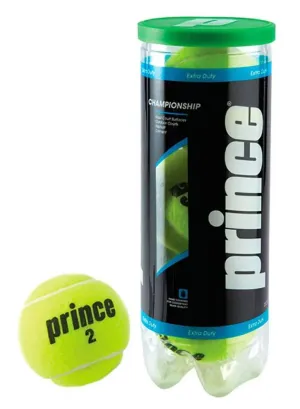 Prince Championship Tennis Balls - 3 Ball Tube