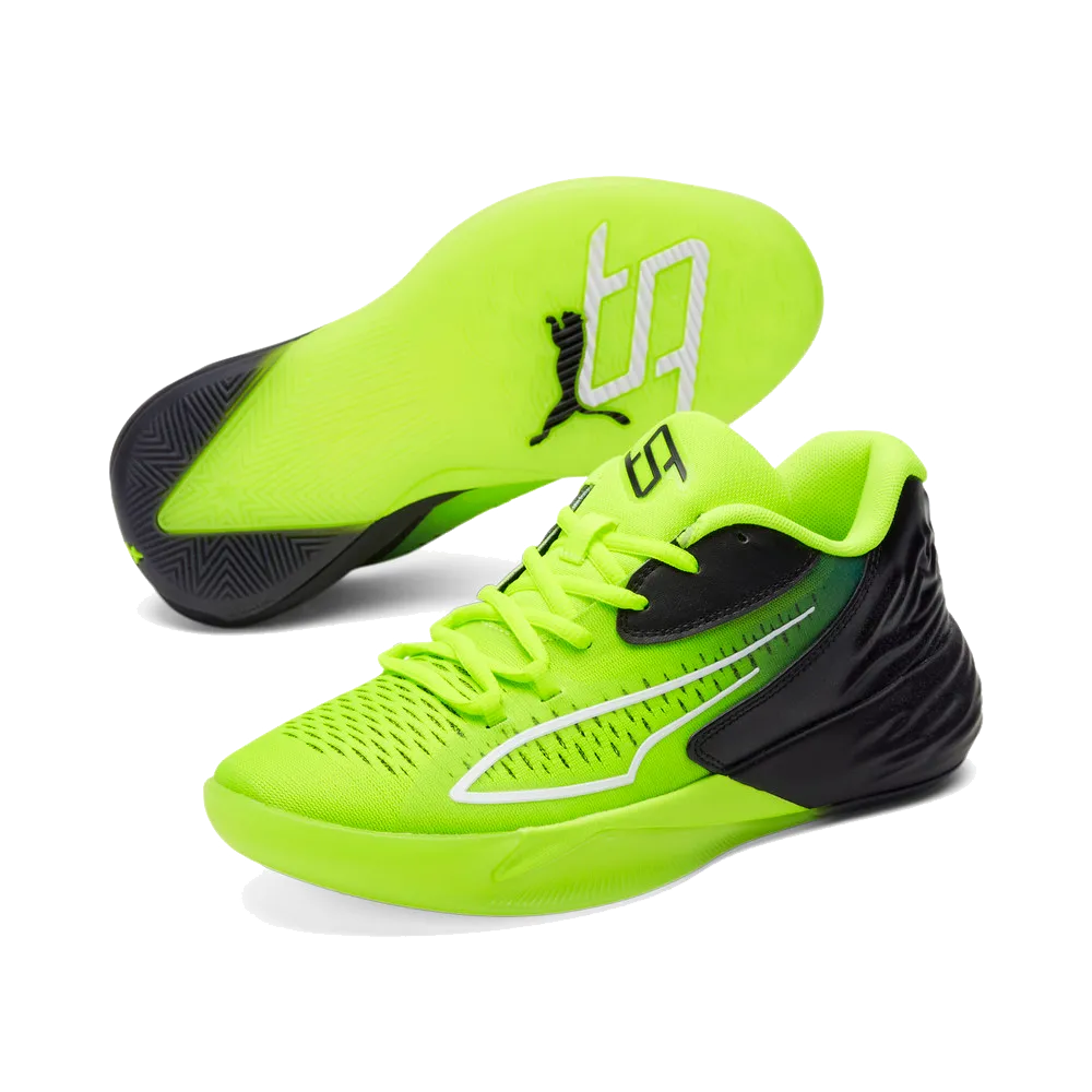 Puma Stewie 1 Basketball Shoes 'Quiet Fire/Lime Squeeze/Black'
