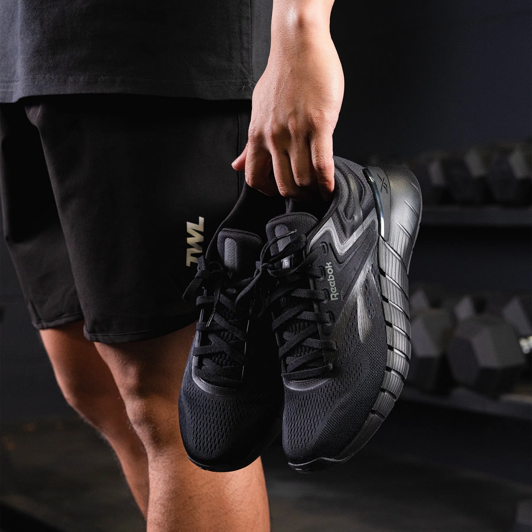 REEBOK - NANO GYM - WOMEN'S - BLACK/BLACK/BLACK