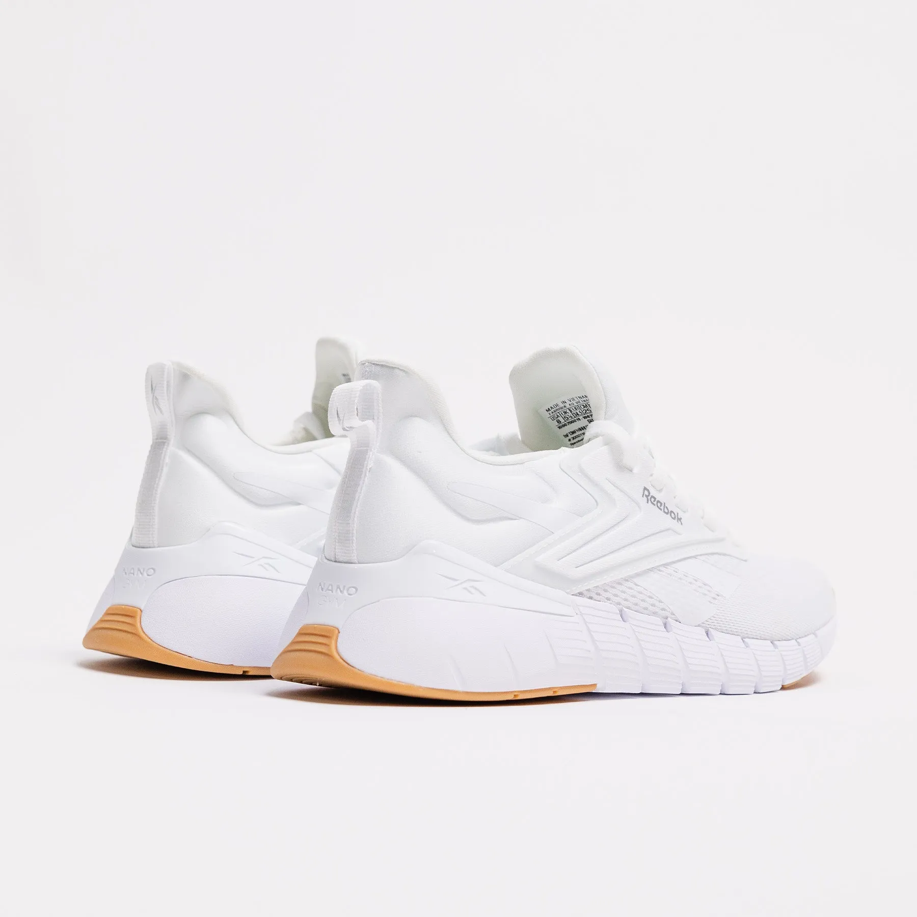 REEBOK - NANO GYM - WOMEN'S - WHITE/BARELY GREY/GUM