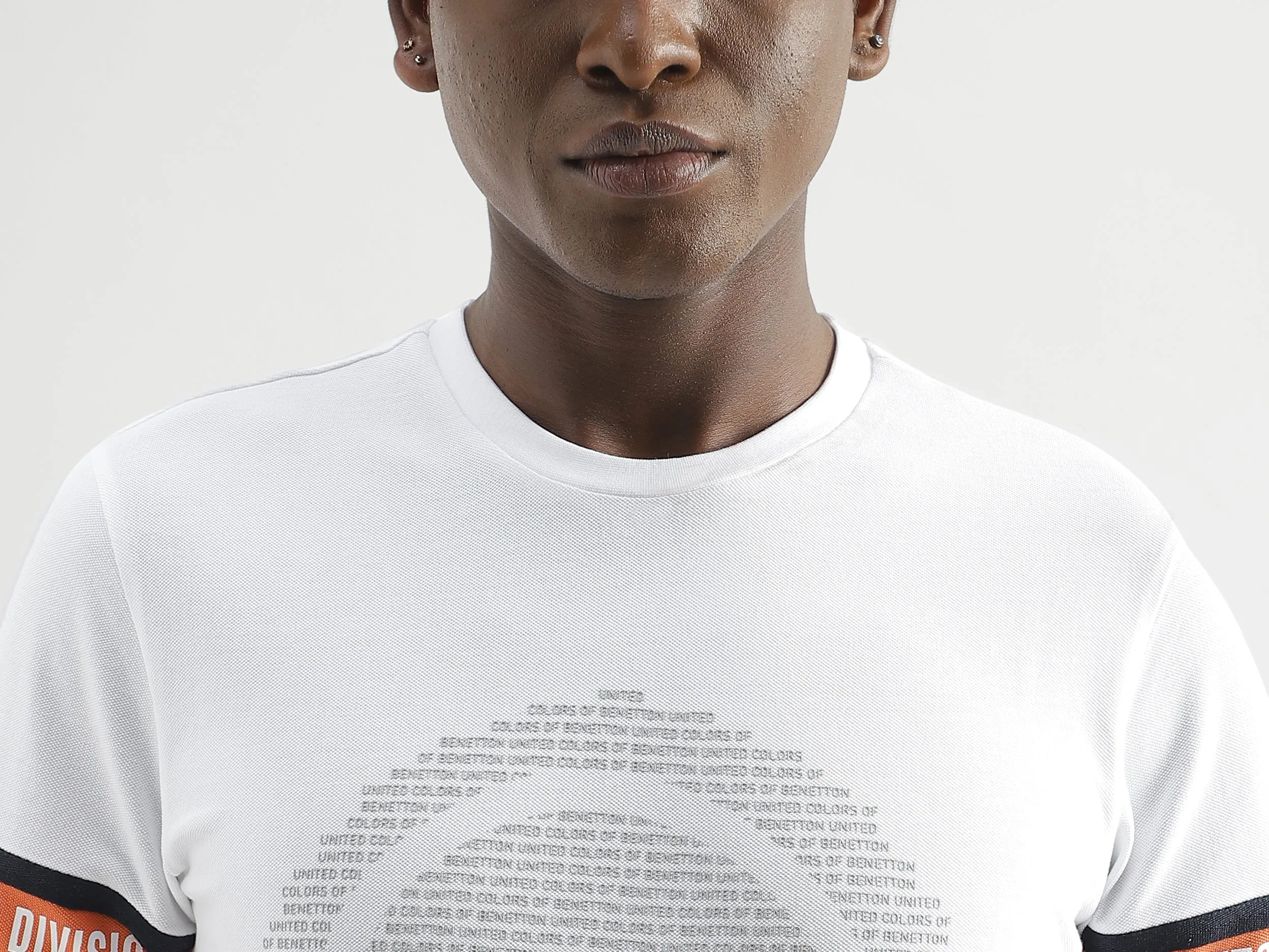 Regular-Fit Round Neck Solid T-Shirt