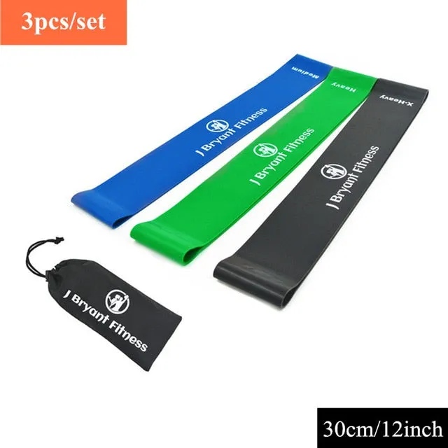 Resistance Band Set 8 Levels Available Latex Gym Strength Training Rubber Loops Bands Fitness CrossFit  Equipment Free Shipping