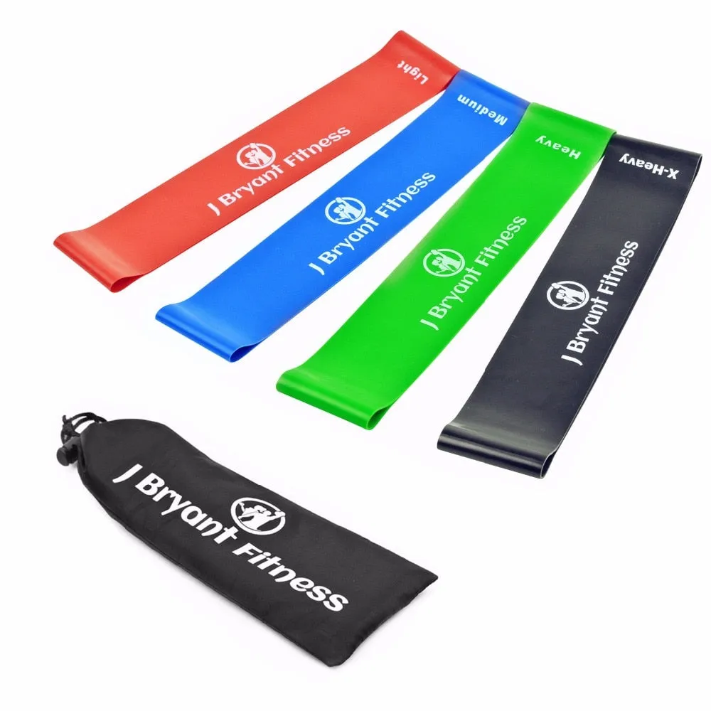 Resistance Band Set 8 Levels Available Latex Gym Strength Training Rubber Loops Bands Fitness CrossFit  Equipment Free Shipping
