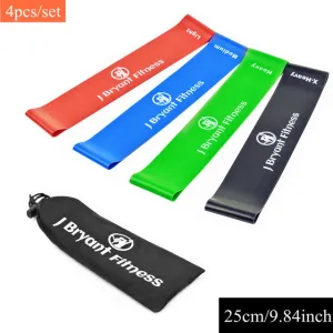 Resistance Band Set 8 Levels Available Latex Gym Strength Training Rubber Loops Bands Fitness CrossFit  Equipment Free Shipping