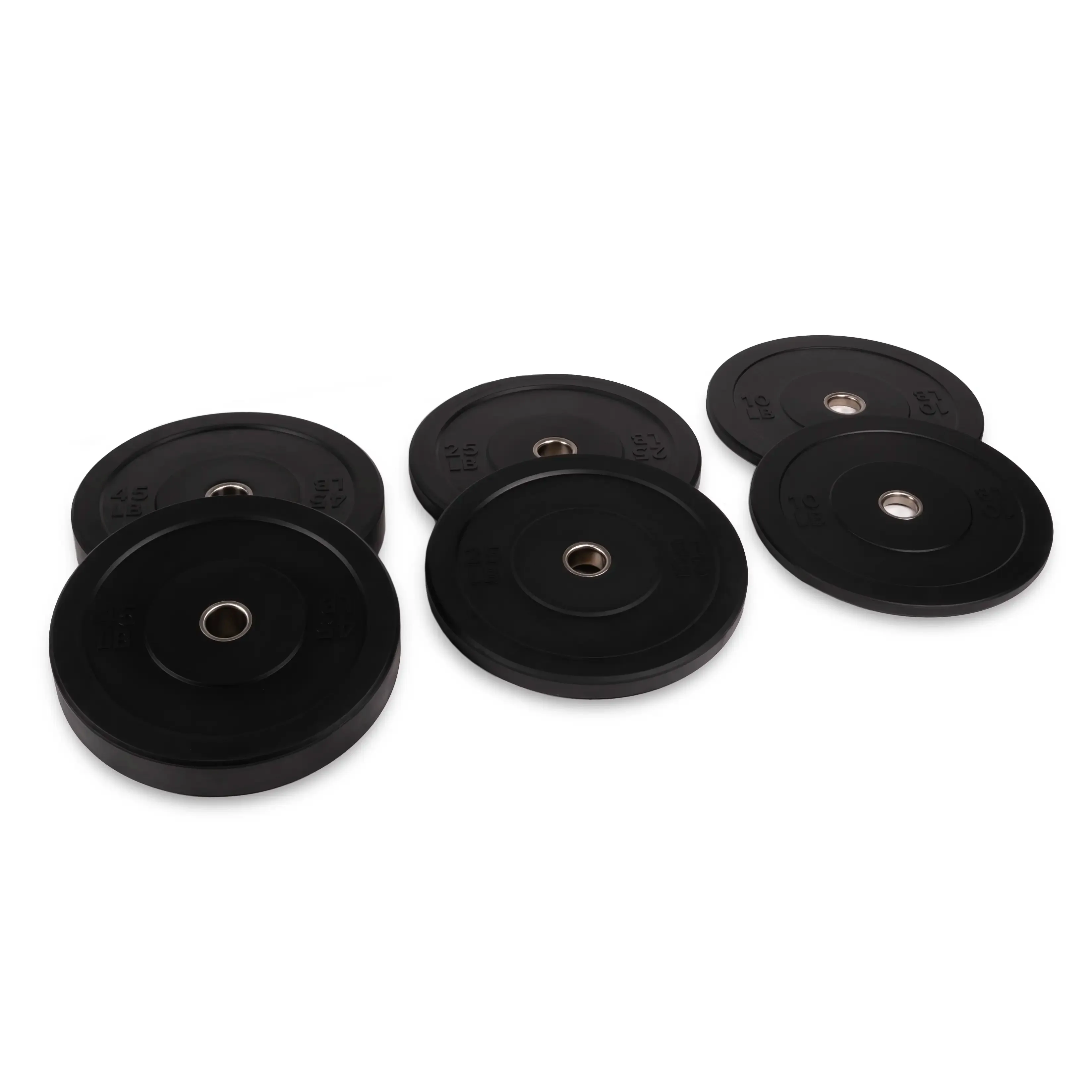 Rubber HD Olympic Bumper Plates