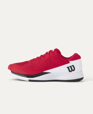 Rush Pro Ace Men's Tennis Shoe - Infrared, White, Black