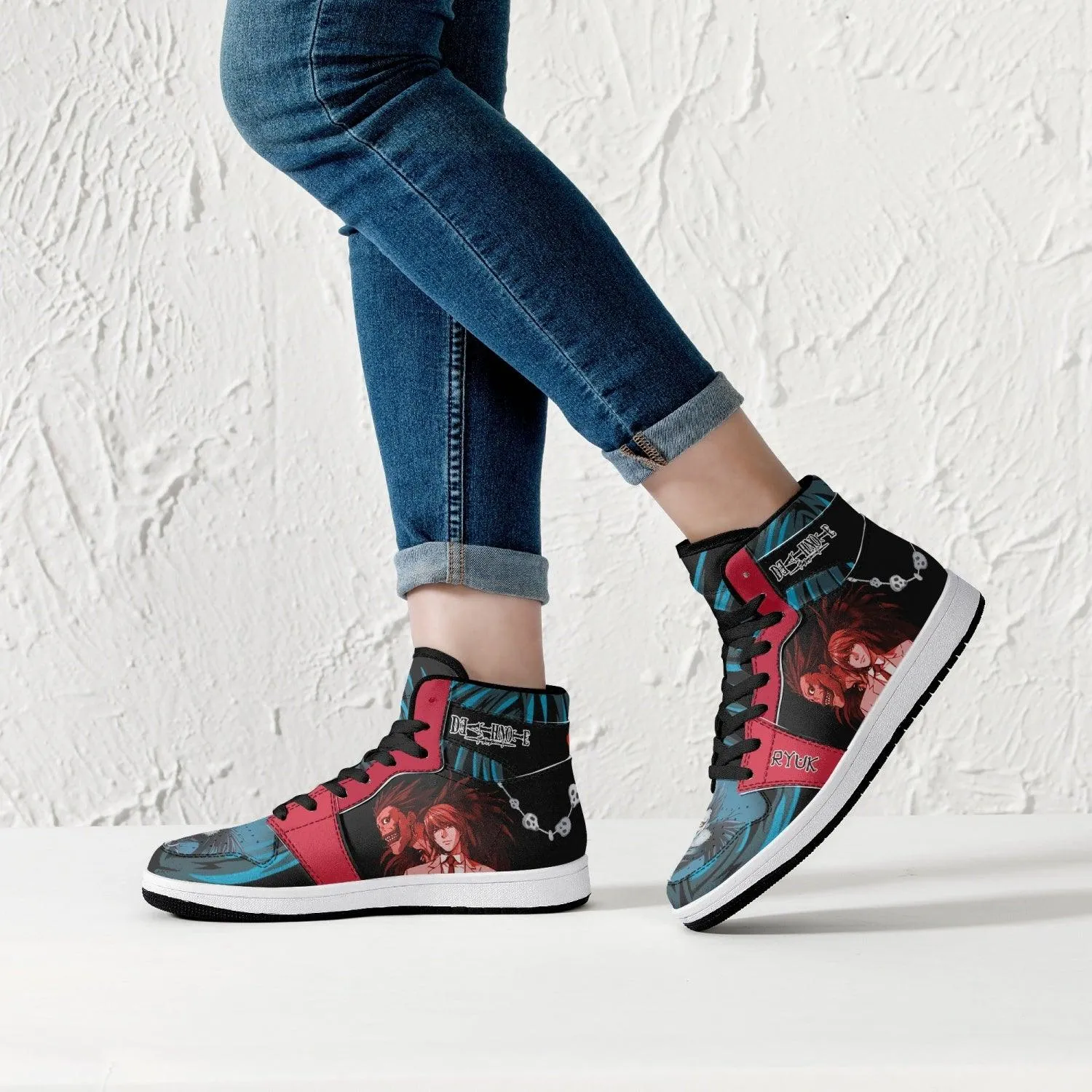 Ryuk Desu Noto Mid 1 Basketball Shoes