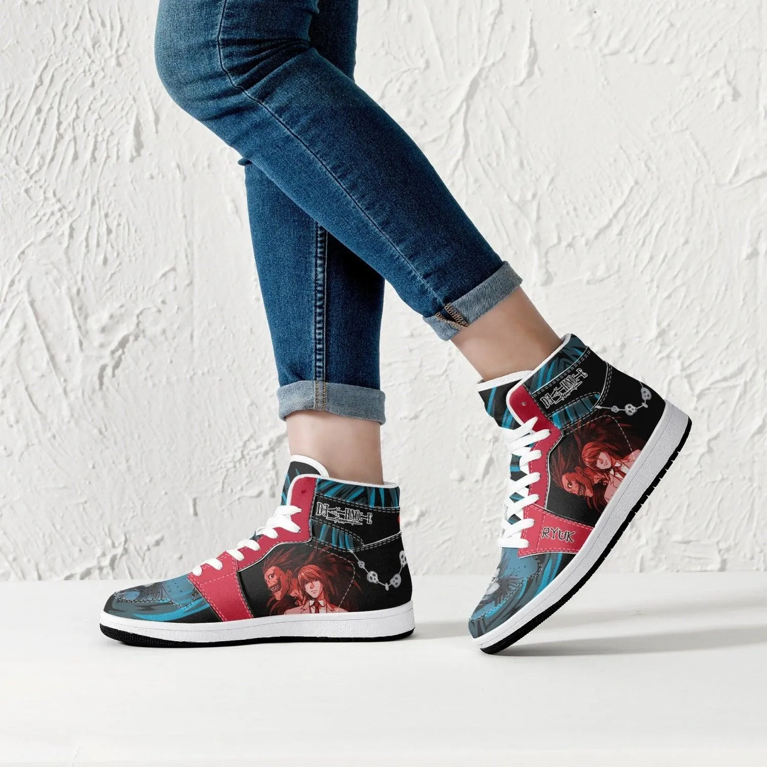 Ryuk Desu Noto Mid 1 Basketball Shoes