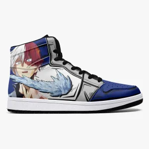 Shoto Todoroki My Hero Mid 1 Basketball Shoes