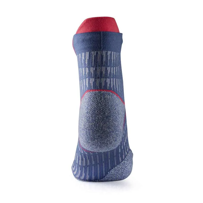 Sidas Run Anatomic Comfort Blue & Pink Ankle Running Socks