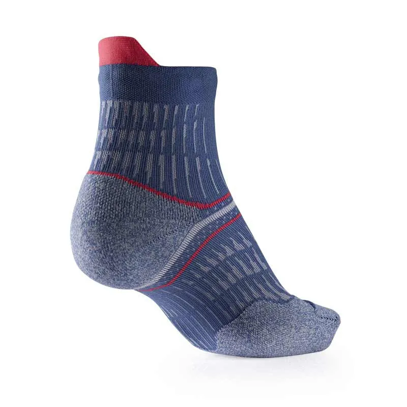 Sidas Run Anatomic Comfort Blue & Pink Ankle Running Socks