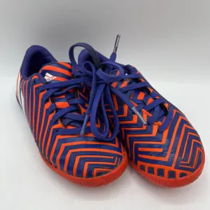Size 11: Adidas Red/Blue Lace-up Futsal/Indoor Soccer Cleats