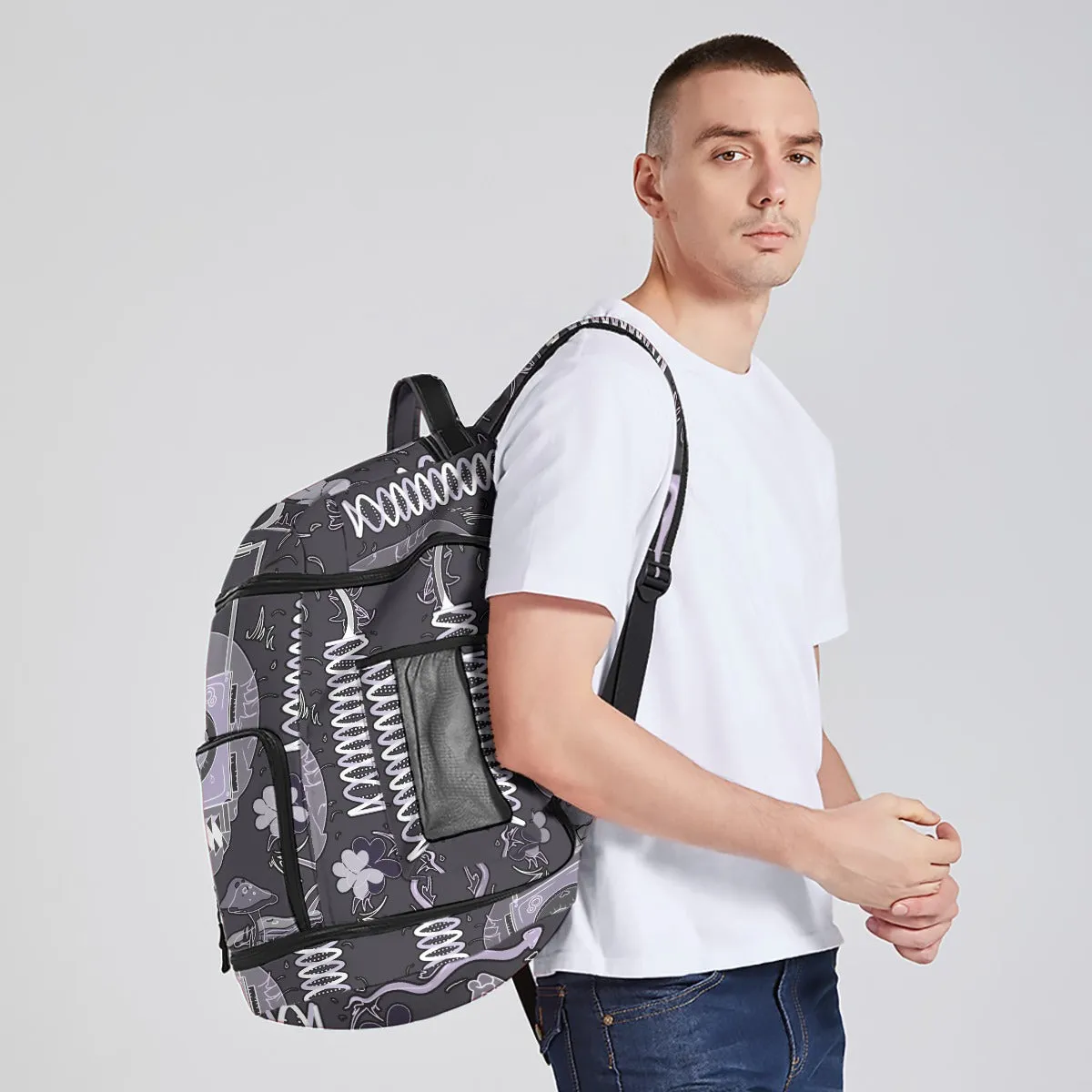 Skull Garden Multifunctional Backpack