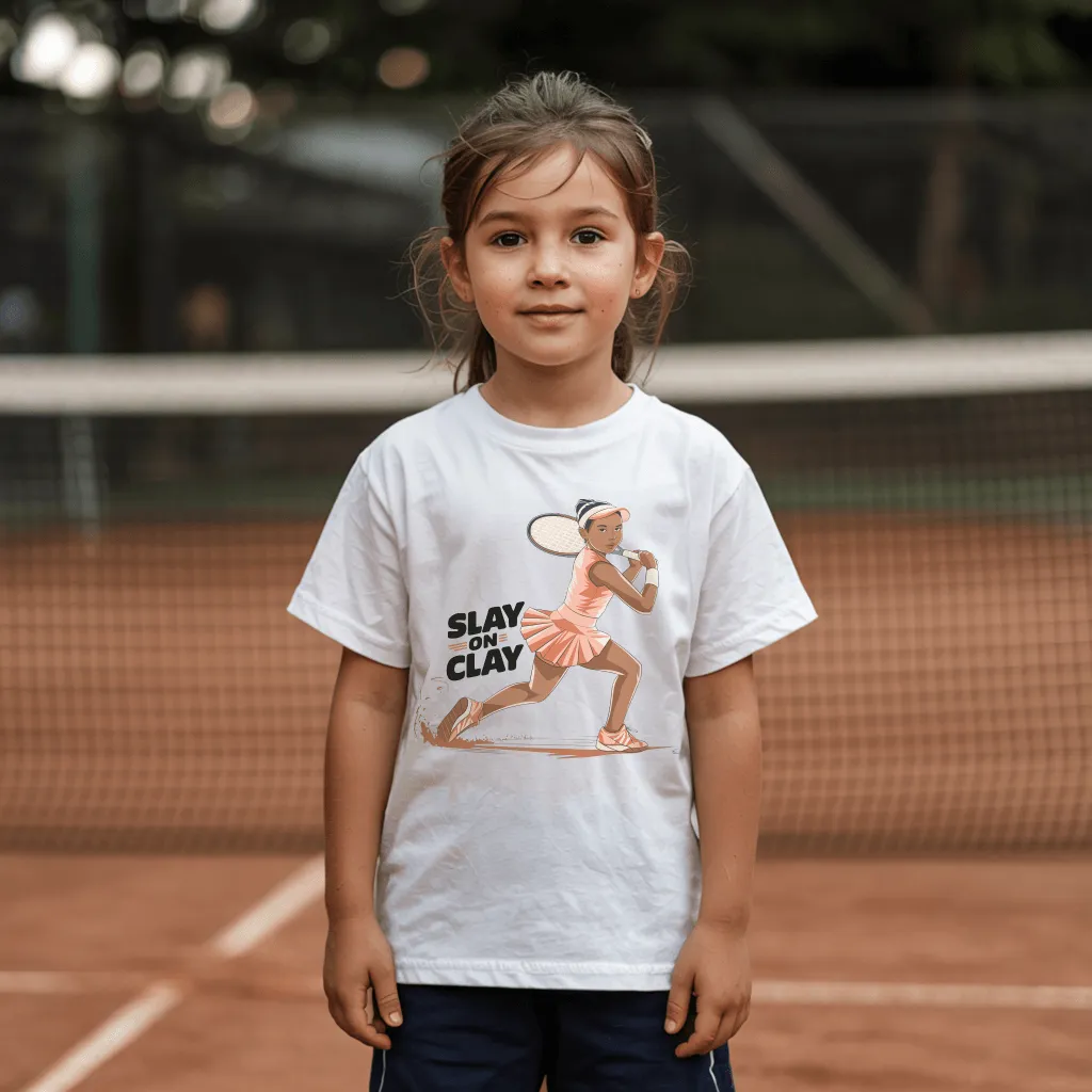 Slay on Clay Tennis T-Shirt - Youth