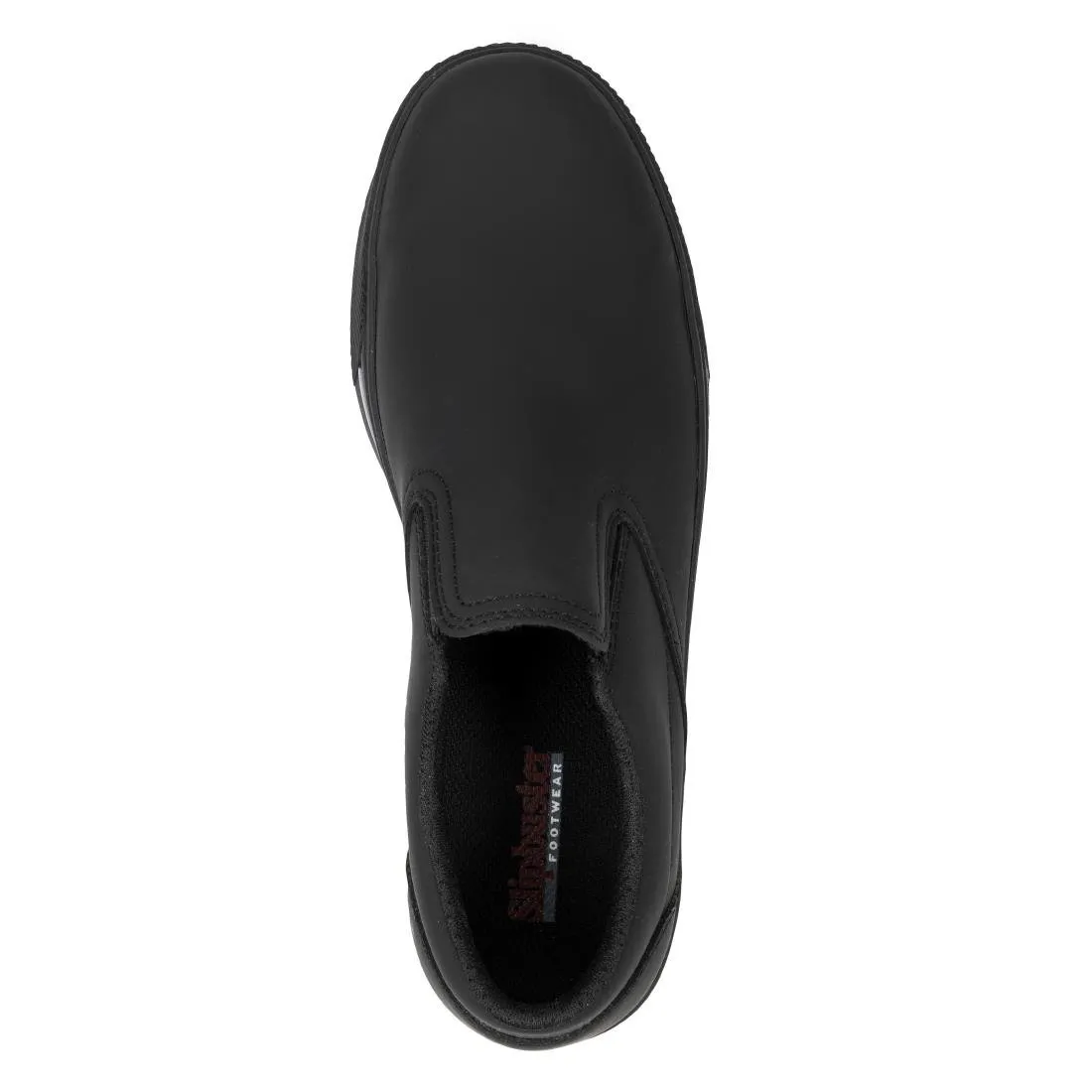Slipbuster Microfibre Slip-on Shoe Matte Black 37