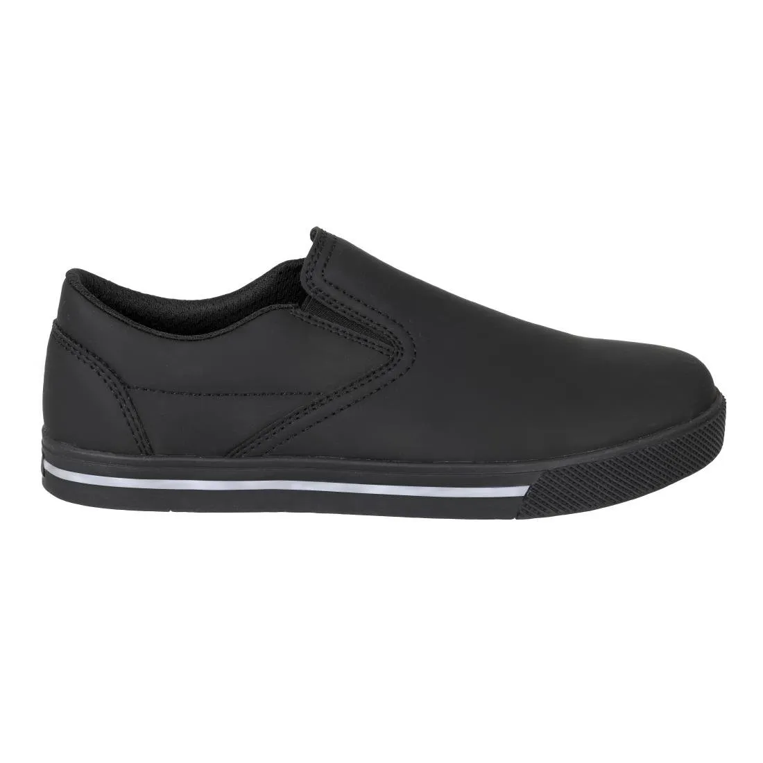 Slipbuster Microfibre Slip-on Shoe Matte Black 37