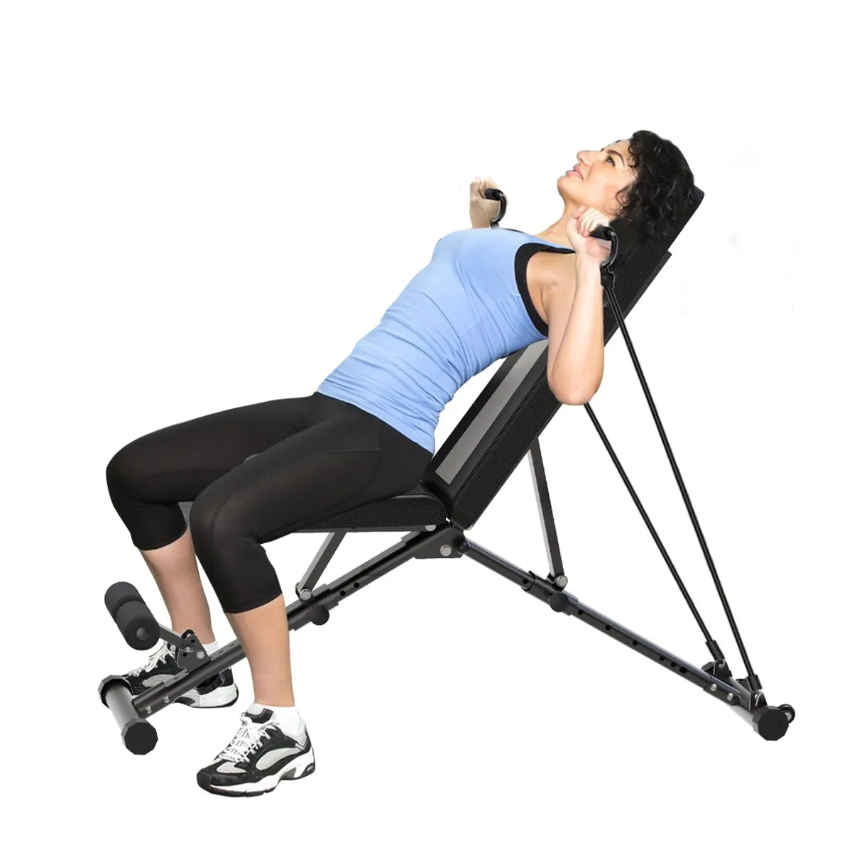 Strength Training Foldable Weight Bench for Full Body Workout
