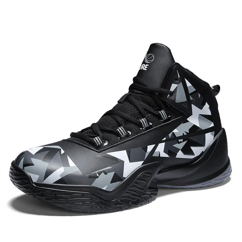 Summer Couple Basketball Shoes Men's Boots Korean Style Breathable