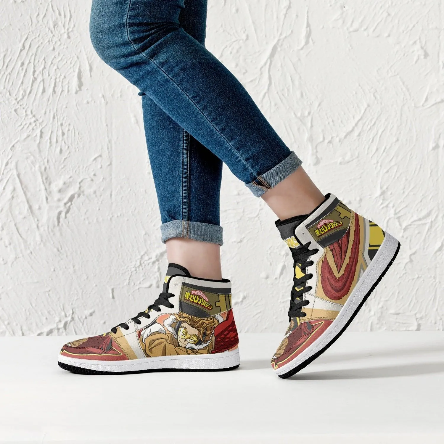 Takami Keigo Hawks My Hero Academia Mid 1 Basketball Shoes