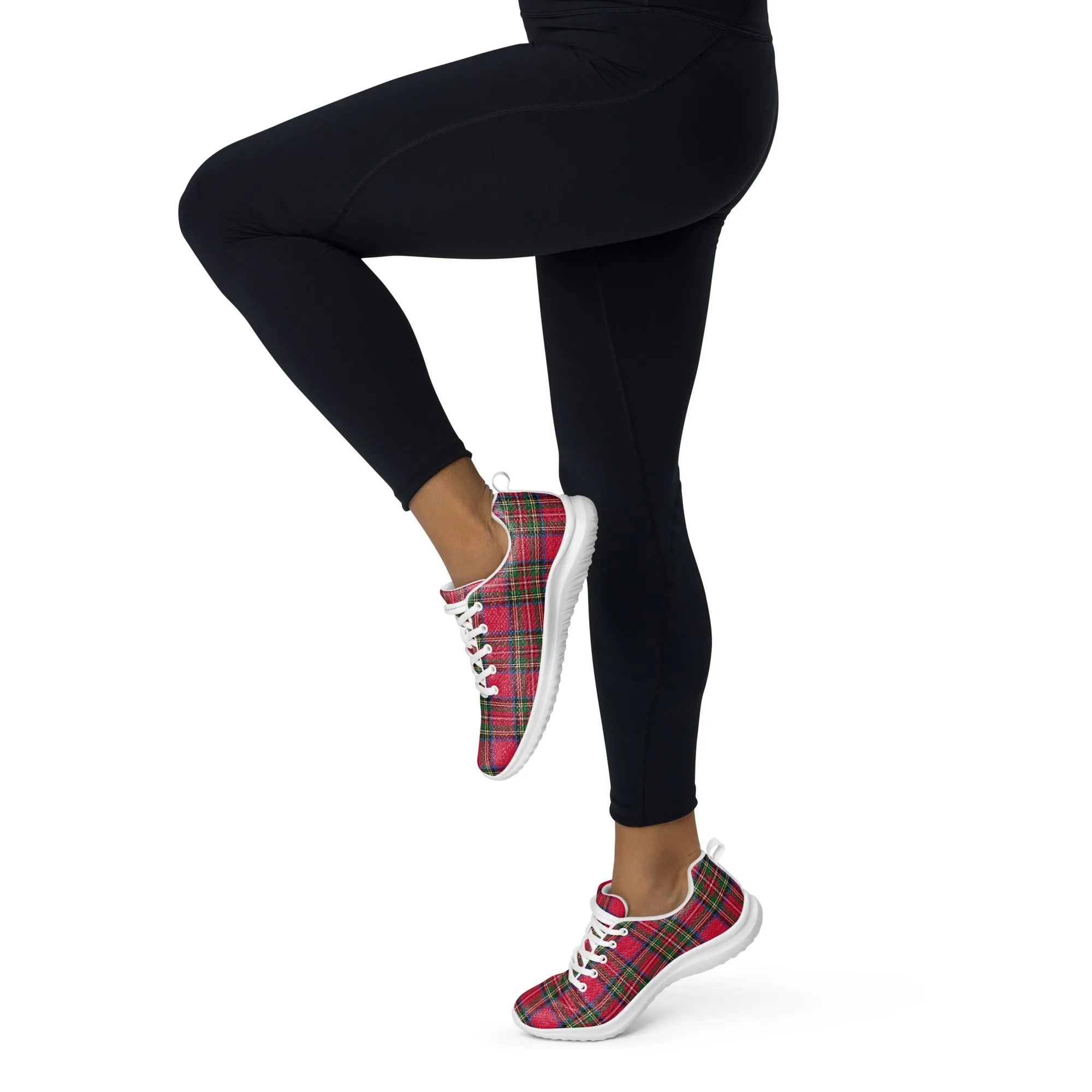 Tartan Triumph Women’s Athletic Shoes