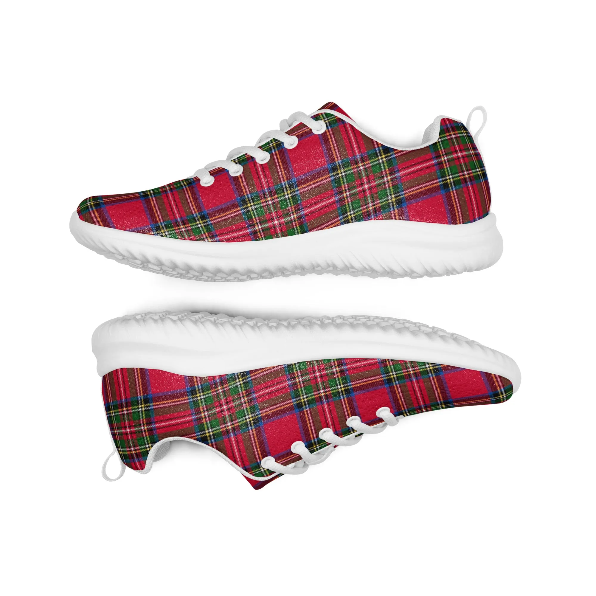 Tartan Triumph Women’s Athletic Shoes