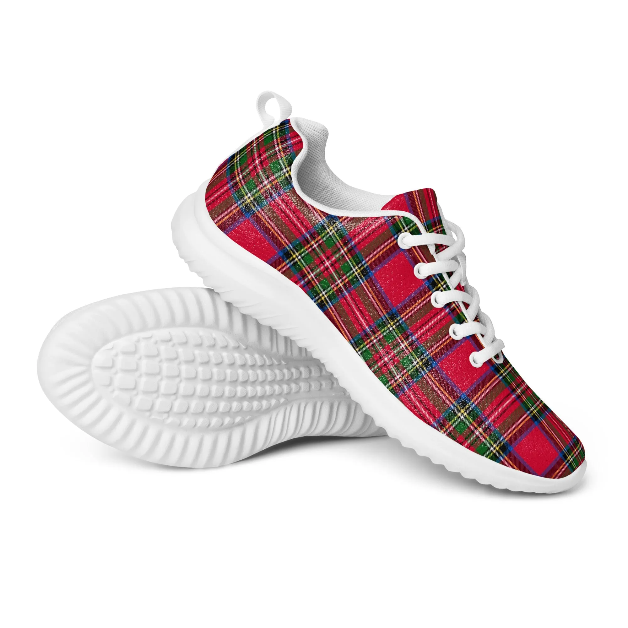 Tartan Triumph Women’s Athletic Shoes