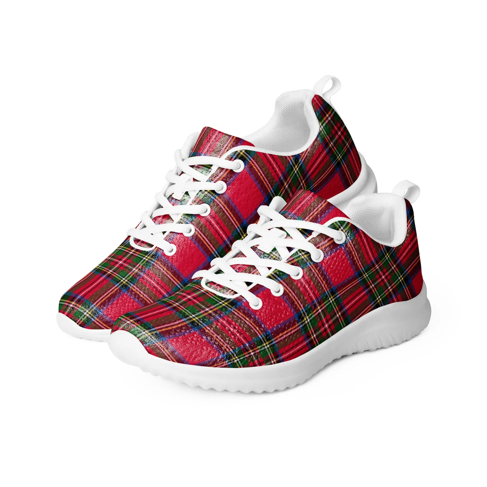Tartan Triumph Women’s Athletic Shoes