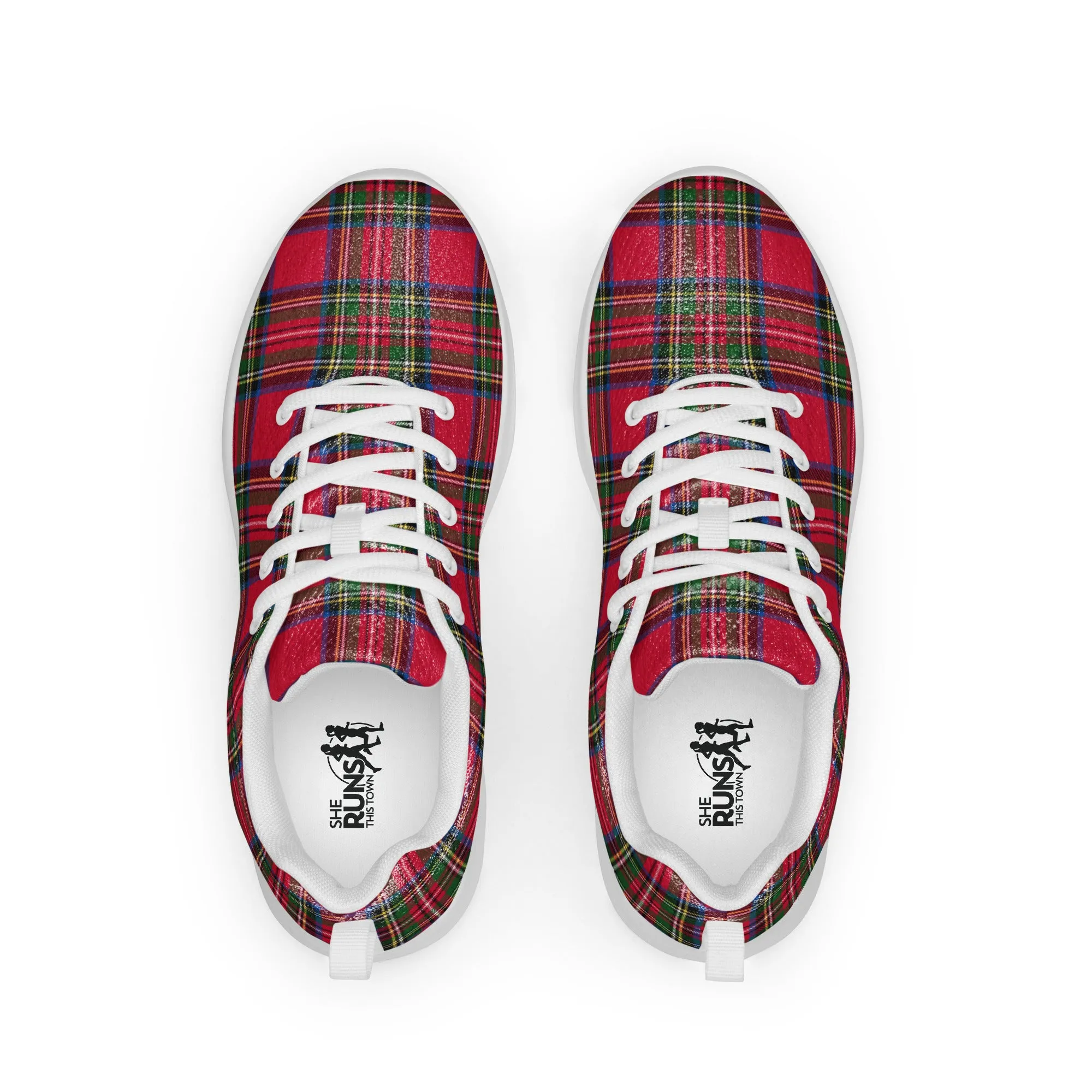 Tartan Triumph Women’s Athletic Shoes