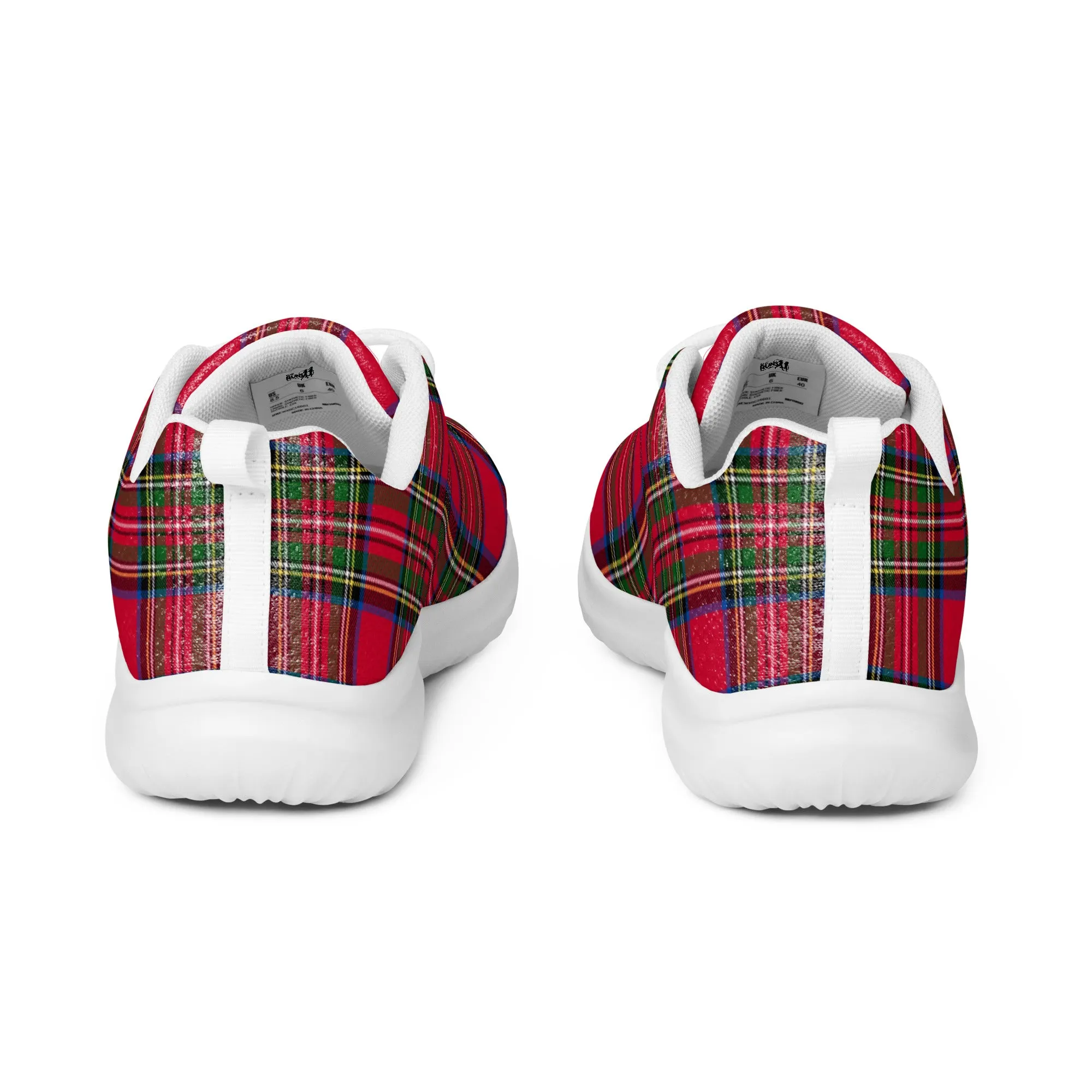 Tartan Triumph Women’s Athletic Shoes
