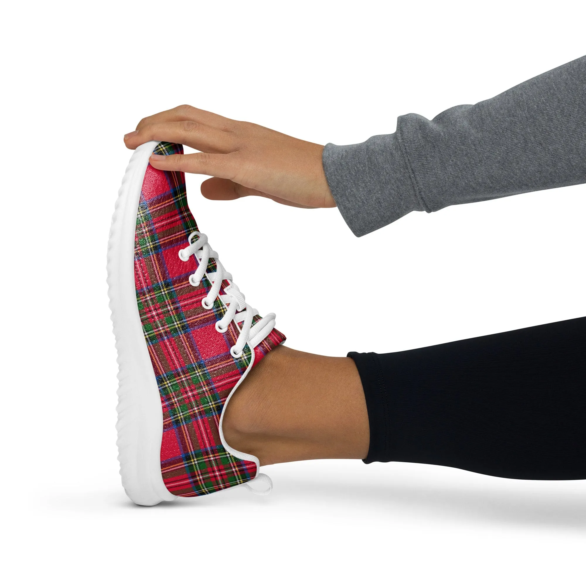 Tartan Triumph Women’s Athletic Shoes