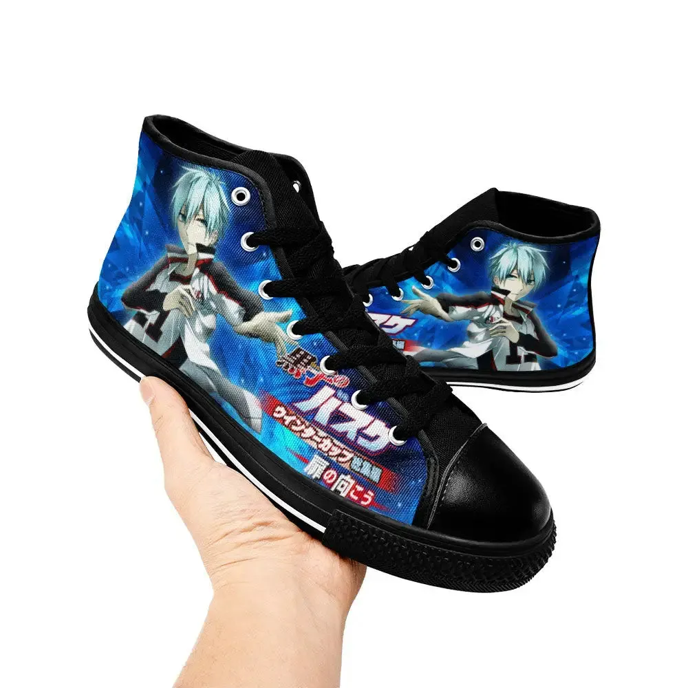 Tetsuya Kuroko Basketball Shoes High Tops Sneakers for Kids and Adults