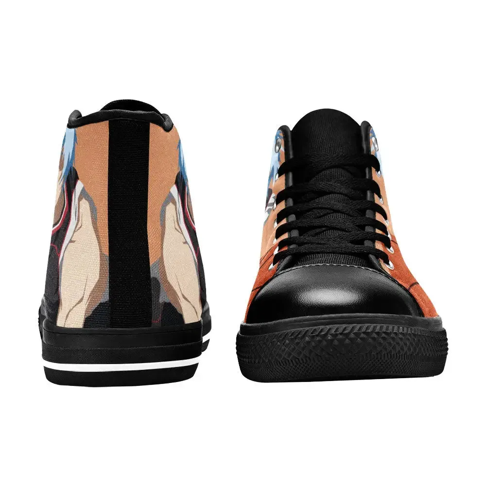 Tetsuya Kuroko Basketball Shoes High Tops Sneakers for Kids and Adults