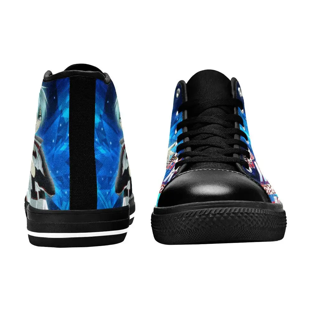 Tetsuya Kuroko Basketball Shoes High Tops Sneakers for Kids and Adults