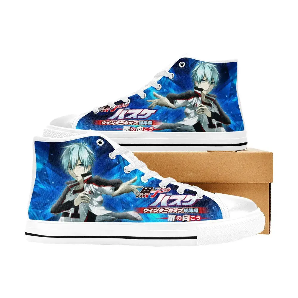 Tetsuya Kuroko Basketball Shoes High Tops Sneakers for Kids and Adults