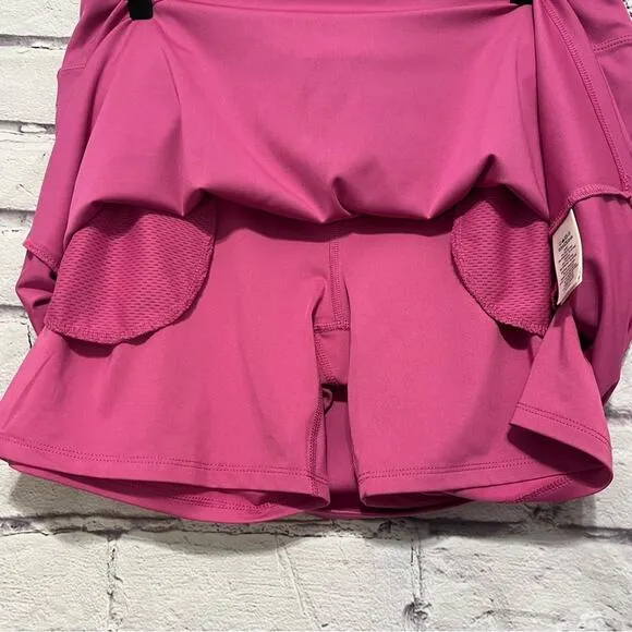 Tommy Bahama Golf Tennis Skirt Skort Pink Mauve Large