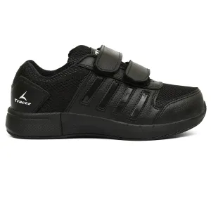 Tracer Tr-11 Unisex Lightweight School Shoes with Velcro Closure (1-5) - Black