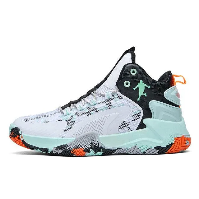 Unisex Basketball Shoes Golden Basketball Shoe Anti-skid Shoes