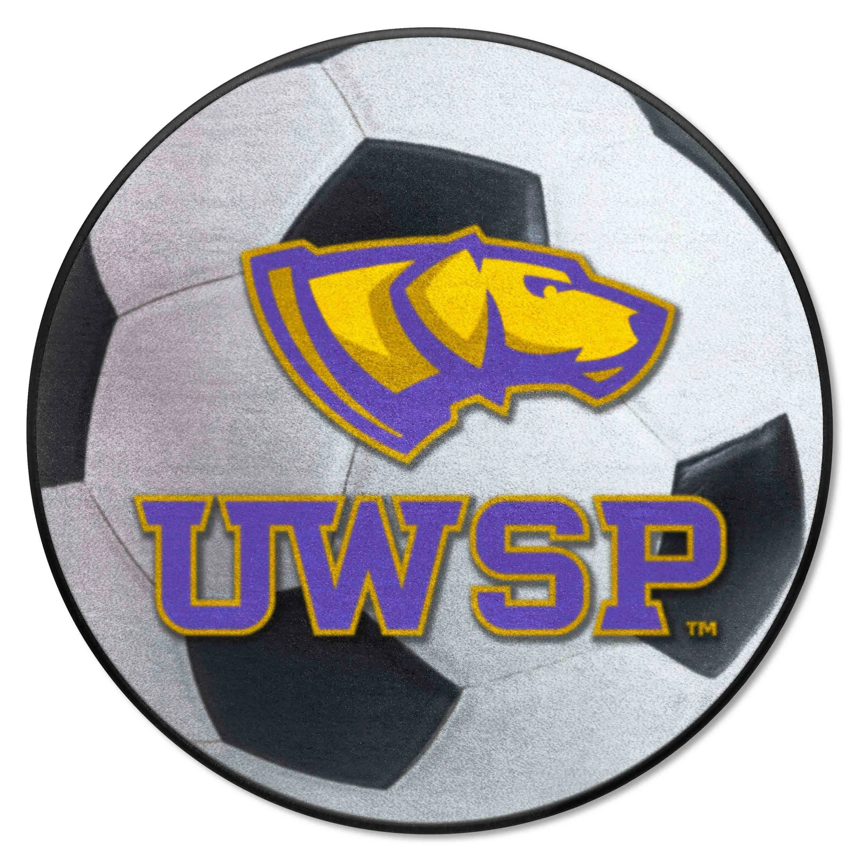 Univ of Wisconsin Stevens Pt Soccer Ball Mat