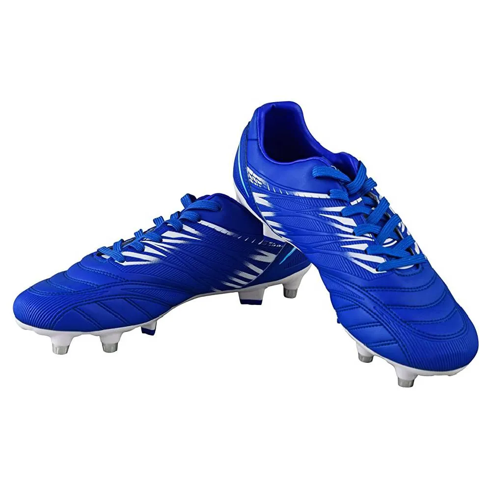 Valencia Soft Ground Soccer Shoes -Royal Blue