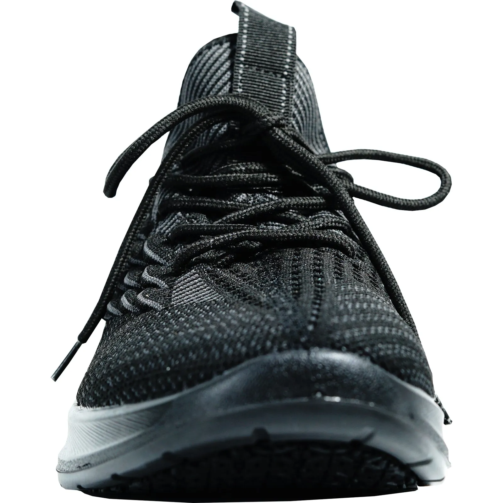 VANGELO Men Slip Resistant Shoe JIMMY-5 Black  - Wide Width Available