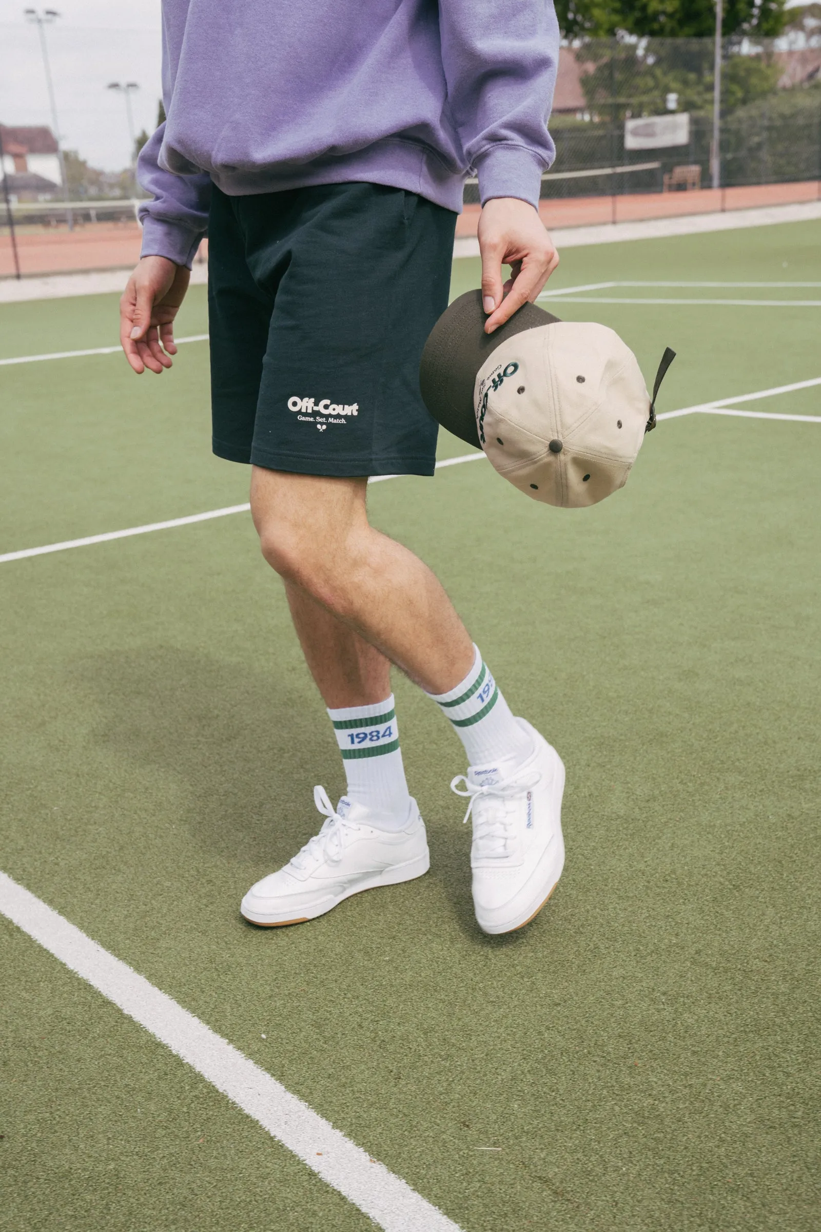 Vice 84 'Off-Court GSM' Jogger Shorts - Pine