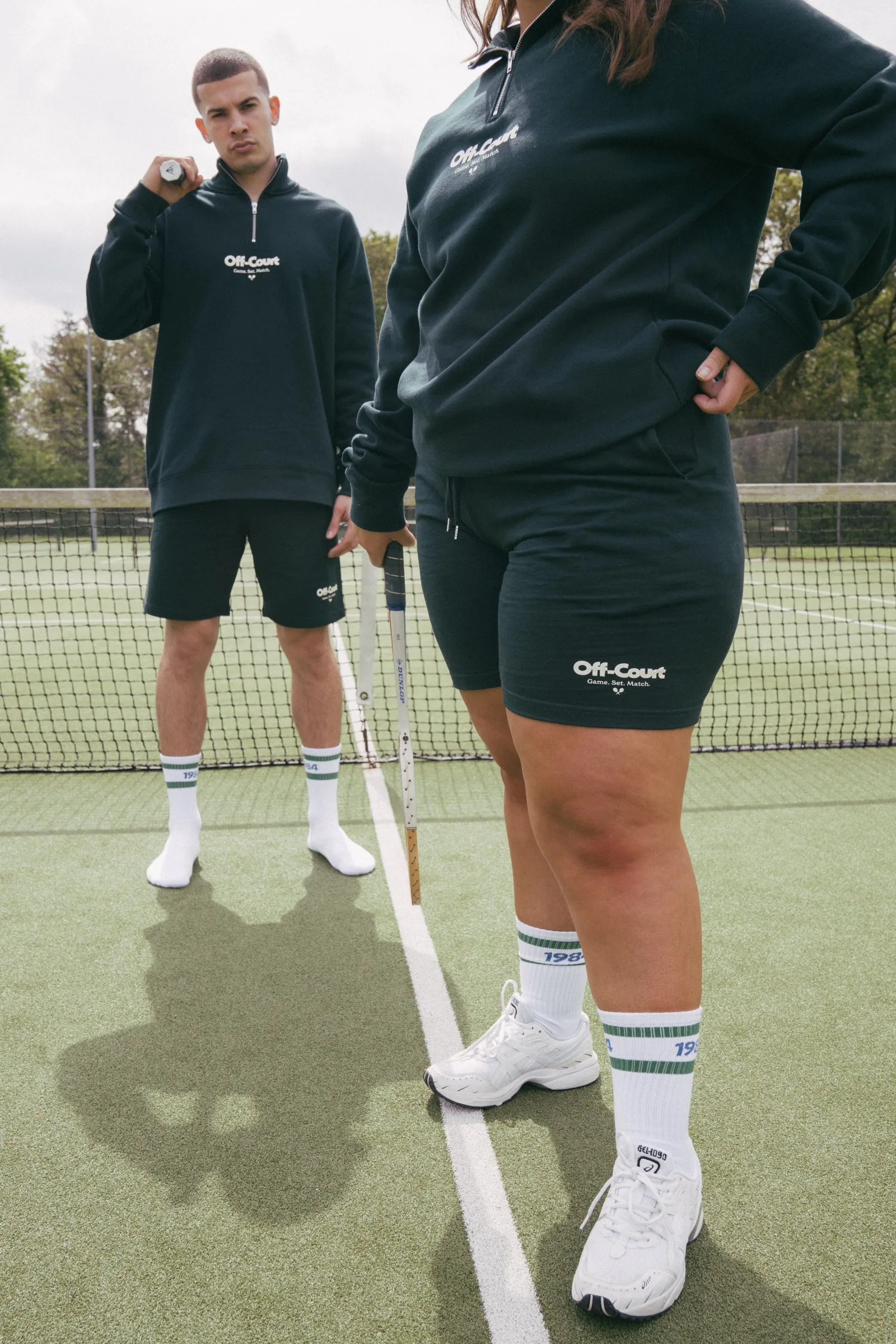 Vice 84 'Off-Court GSM' Jogger Shorts - Pine